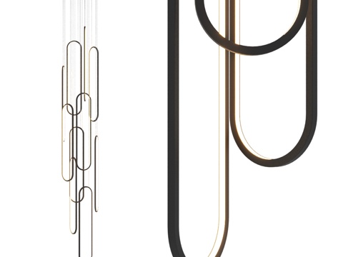  Frame IT-1621-Radial-10 吊灯3d模型 