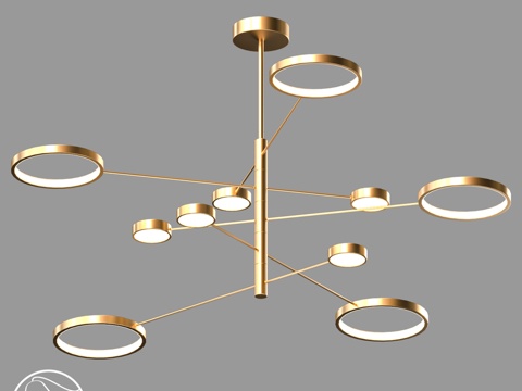  LampsShop.ru L1705 烛台克拉图斯3d模型 