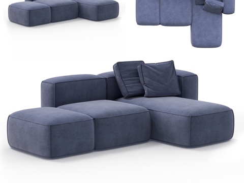  (OM) HIPPO沙发175 x 260来自MANO FA3d模型 