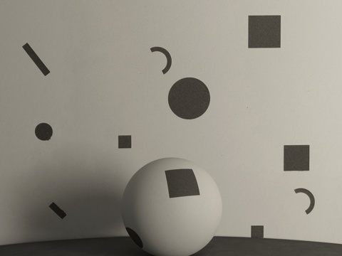  基于Alcaustico F的装饰性涂层mka涂料3d模型 