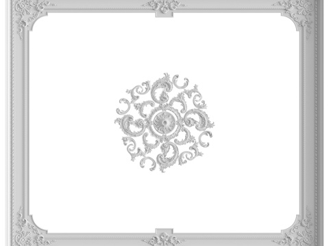  天花板组合 No. 853d模型 