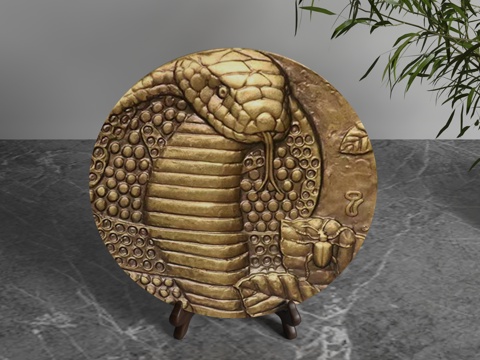  现代装饰摆件3d模型 