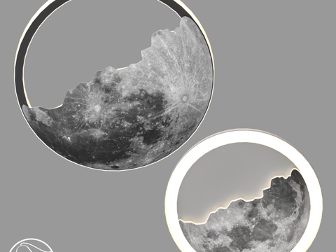  LampsShop.ru PL3271 月光微风水晶吊灯3d模型 