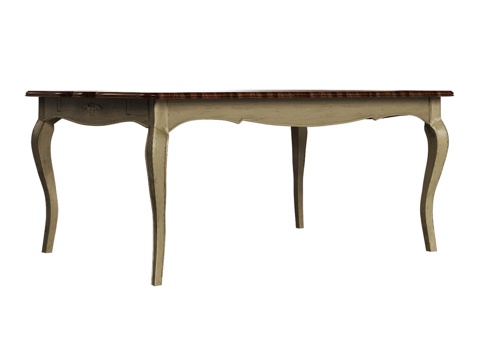  OM经典款伸缩餐桌3d模型 