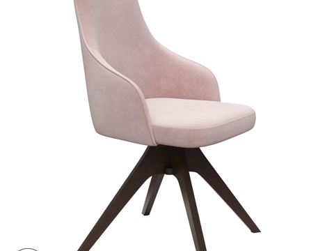  OM chair VANCUVER 360°3d模型 