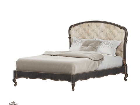 (OM) Lorenzo Light迷你床 罗马诺家居3d模型