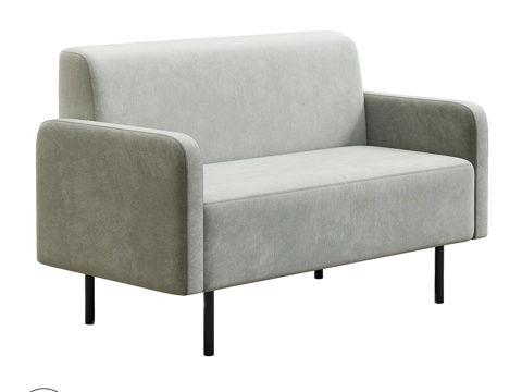  OM双人沙发EMILIA3d模型 