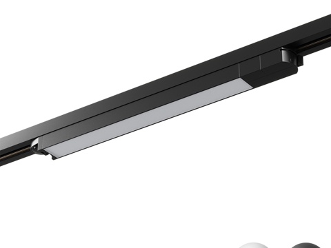  OM Byled轨道照明聚光灯系列3d模型 