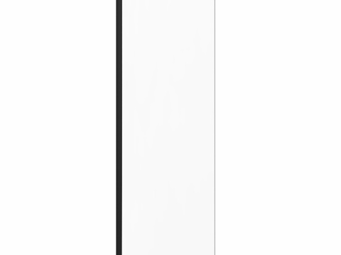  OM 淋浴隔断 DIWO Eagle 70 厘米，哑光黑3d模型 