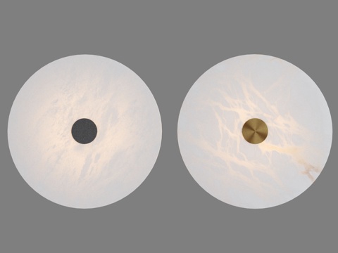  带大理石扩散器的LED壁灯Eurosvet 40341T3d模型 