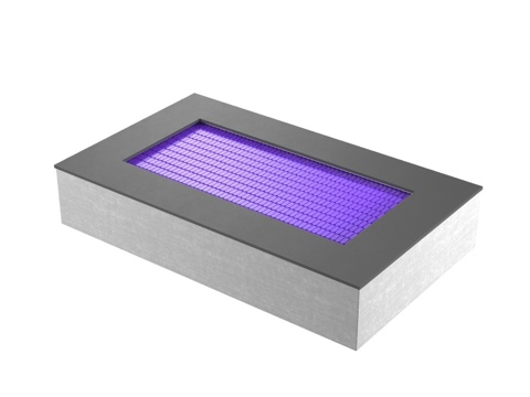  内置蹦床矩形 OM3d模型 