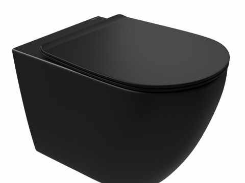  OM悬挂式马桶STWORKI Gotland S134013d模型 