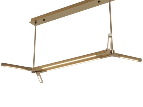  水晶吊灯 LINE 1 sku.28882 by Pikar3d模型 