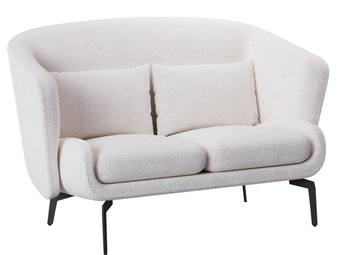  OM沙发Erwin双人座3d模型 