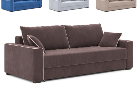  直线沙发 Jordan3d模型 