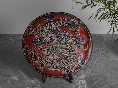 现代装饰摆件3d模型