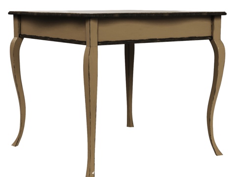  OM意式方形餐桌3d模型 