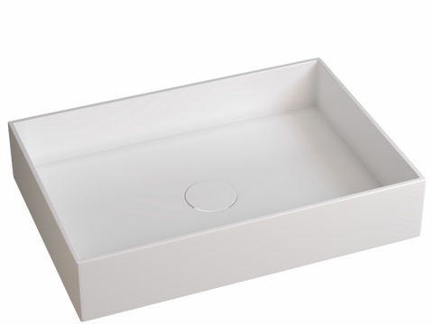  台面式洗脸盆 ABBER Stein AS26213d模型 