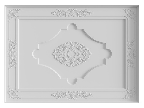  天花板组合 No. 673d模型 