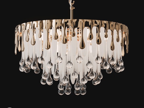  克洛伊德卡普莱蒂C9吊灯（型号11204）3d模型 