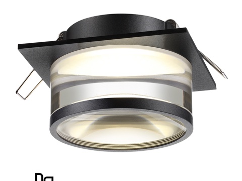  Novotech 370916、370917 嵌入式灯具3d模型 