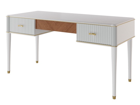  OM办公桌阿雷佐款3d模型 