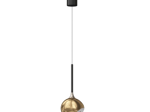  Timo金色吊灯 07529-1A,33 OM3d模型 