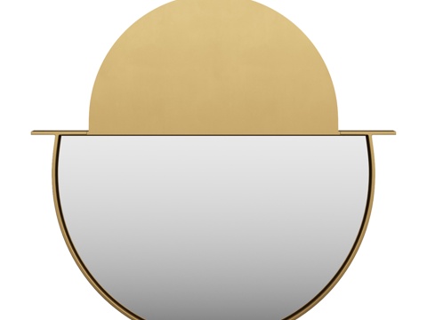  OM_壁镜 Halver，Designboom3d模型 