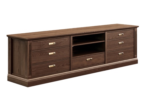  TIMELESS床头柜3d模型 