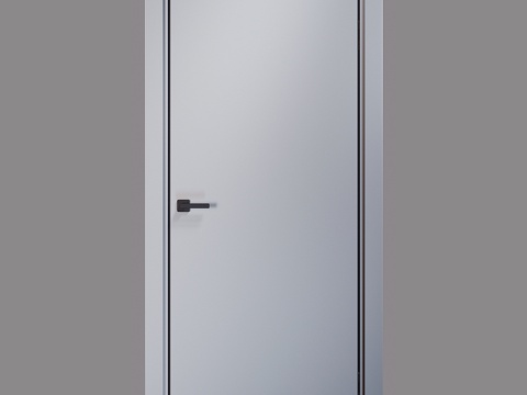  CARDA室内门 P-1 灰色软木款3d模型 