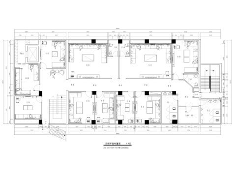 大型 量贩式 KTV 会所 包房 包间 大厅最新全套施工图cad施工图