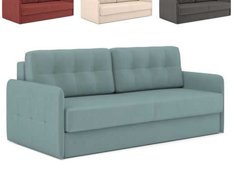  直线沙发Loko Pro窄扶手款3d模型 