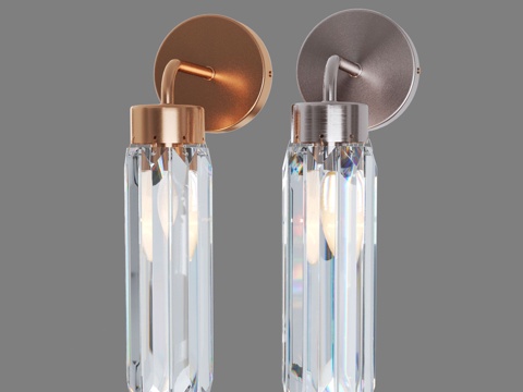  OM水晶壁灯 Eurosvet 60163 1 Gilian3d模型 