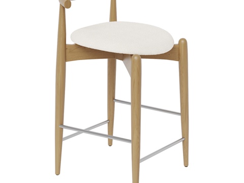  OM半吧凳汉斯3d模型 