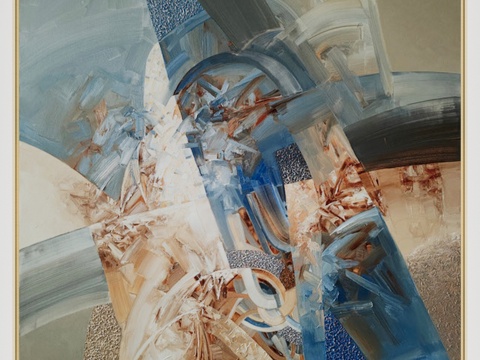  SMART GALLERY绘画作品《海湾流》3d模型 