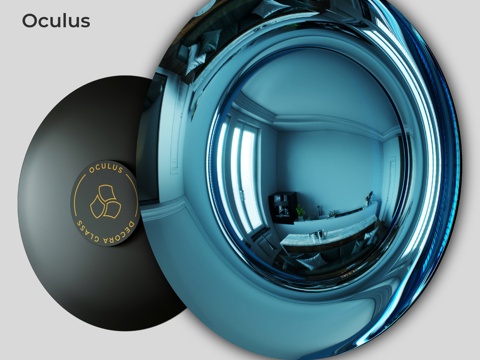  OM艺术镜面装饰板 Oculus 型号 0453d模型 