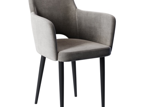  Ledger扶手椅3d模型 