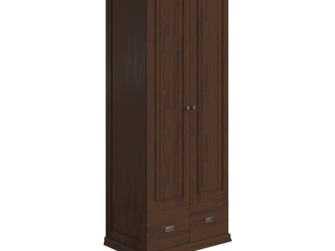  双门衣柜 Olivia3d模型 