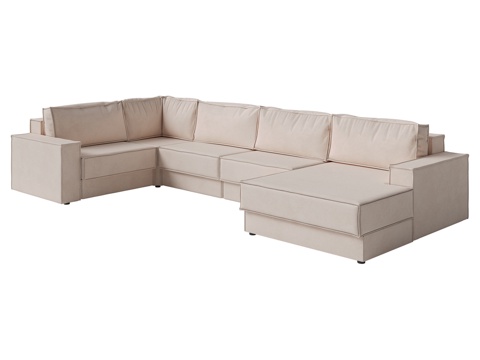  波尔图转角沙发床（右）（MP+MU+2MP+MO）3d模型 