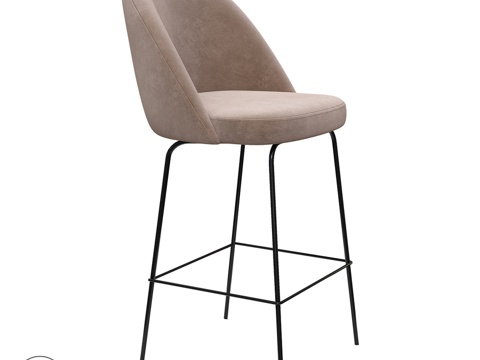  OM椅子 洛杉矶3d模型 