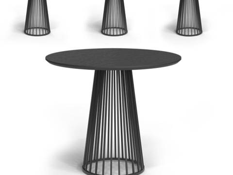  (OM) MANO FACTORY VOLAN餐桌3d模型 