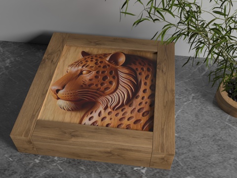  现代装饰摆件3d模型 