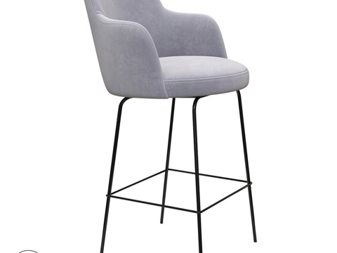  OM chair VENICE BAR METAL3d模型 