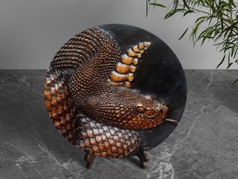  现代装饰摆件3d模型 