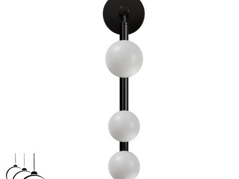  OM Inodesign Doll Black 44.1253d模型 