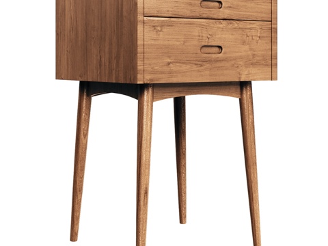  OM中世纪迷你化妆台3d模型 