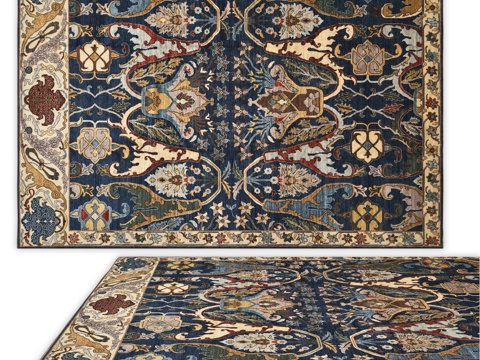  ANSY地毯（编号4441）3d模型 