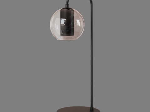  OM台灯LED灯带玻璃灯罩 Eurosvet 805083d模型 