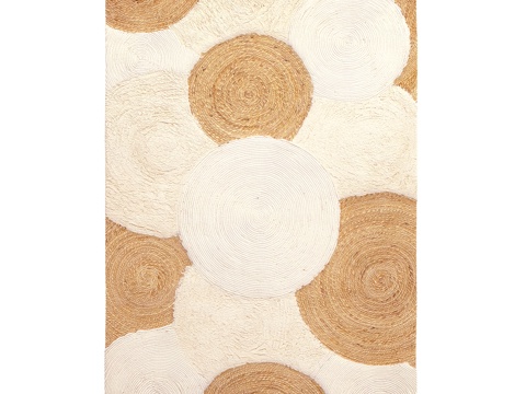  OM_地毯，由黄麻、羊毛和棉制成 Agra from3d模型 