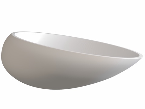  台面式洗脸盆 ABBER Stein AS26163d模型 